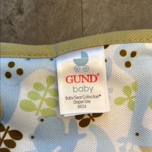 NWOT Gund Baby Portable Diaper Bag, Zoo Animal, Fold Out Bag, Holiday, On The Go - Picture 15 of 16